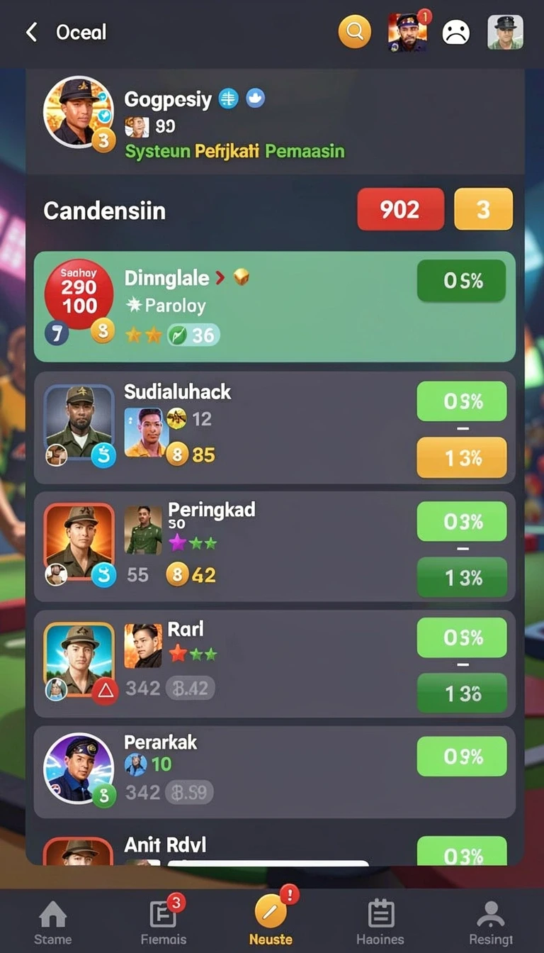 Beragam pilihan permainan menarik dalam aplikasi Cara Update Aplikasi star ke Versi Terbaru.