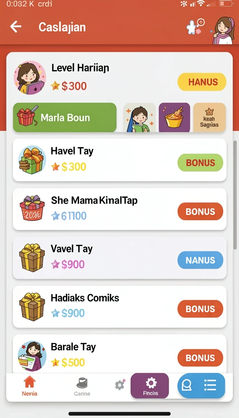 Beragam pilihan permainan menarik dalam aplikasi Aplikasi sand77 Terbaru untuk Android dan iOS.