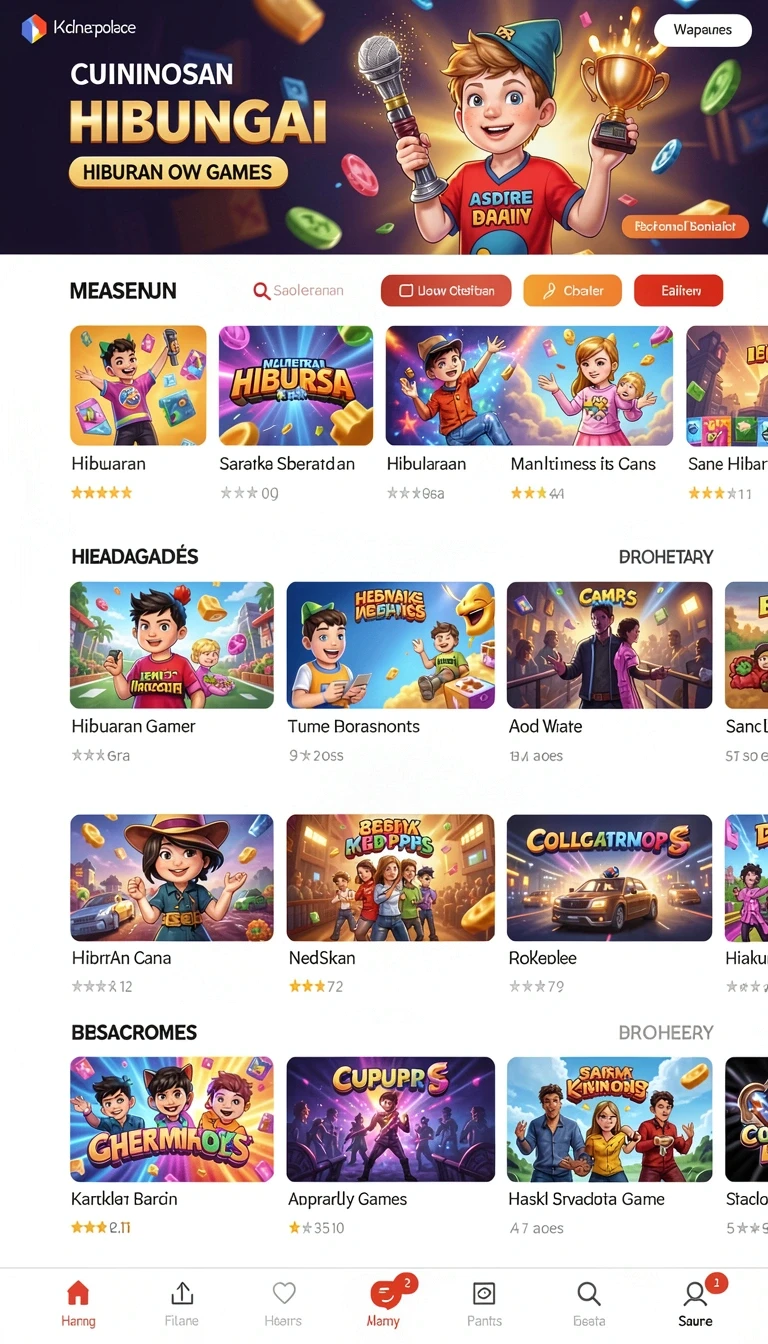 Beragam pilihan permainan menarik dalam aplikasi Aplikasi ri889 Terpercaya untuk Android.