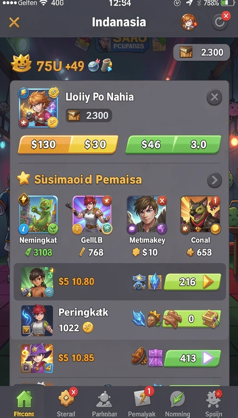 Beragam pilihan permainan menarik dalam aplikasi Download stake779 APK Original untuk Android.