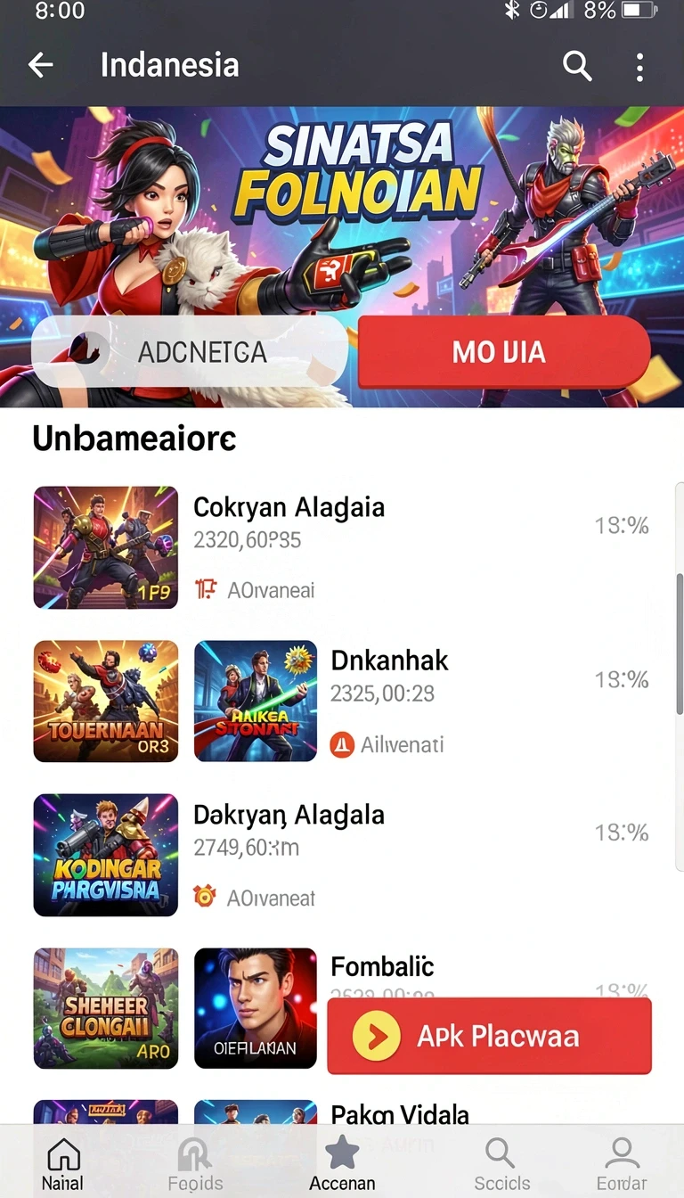 Beragam pilihan permainan menarik dalam aplikasi Update Aplikasi mpo500 Terbaru 2026.